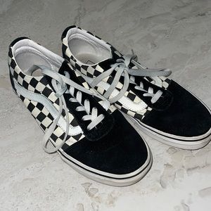 Checkered van sneakers